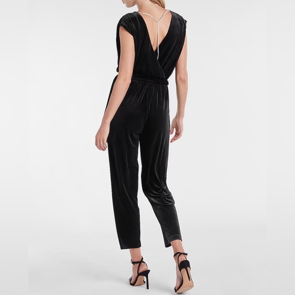Velvet Jumpsuit - Picture 3 of 4